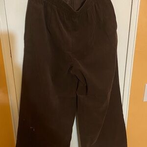 LOFT Brown corduroy Wide Leg Pants